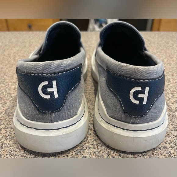 Cole Haan Mens Canvas Grand 360 Penny Loafers Cushioned Lightweight Slip On 9M - Picture 3 of 6